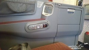 TAM Airlines LATAM Airlines Business Class 767-300 Console
