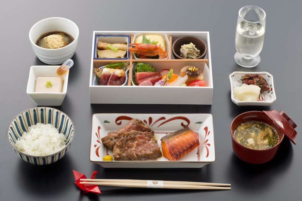 Chef Jun Kurogi inspired Japan Airlines Business Class Meal