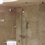 Shower at Grand Hyatt Istanbul