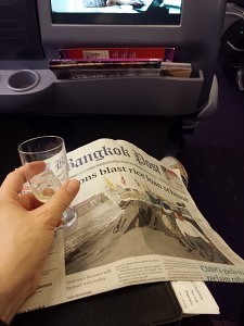 Drink & Newspaper