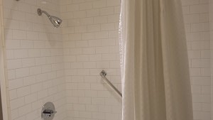 Shower in Deluxe Room.