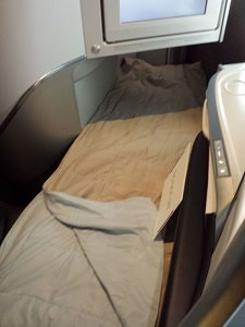 Flatbed Seat on Air France
