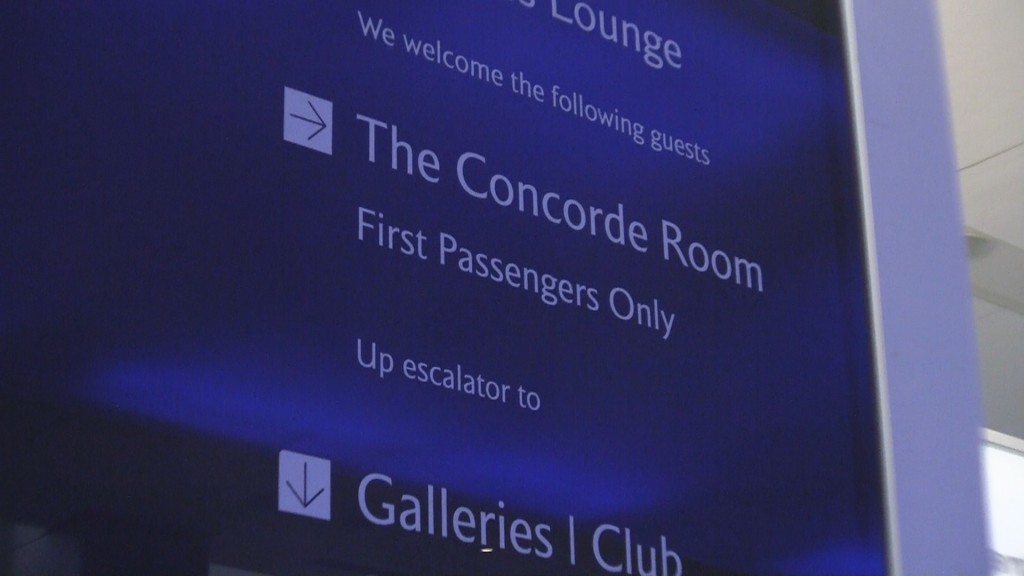 British Airways Concorde Room Heathrow