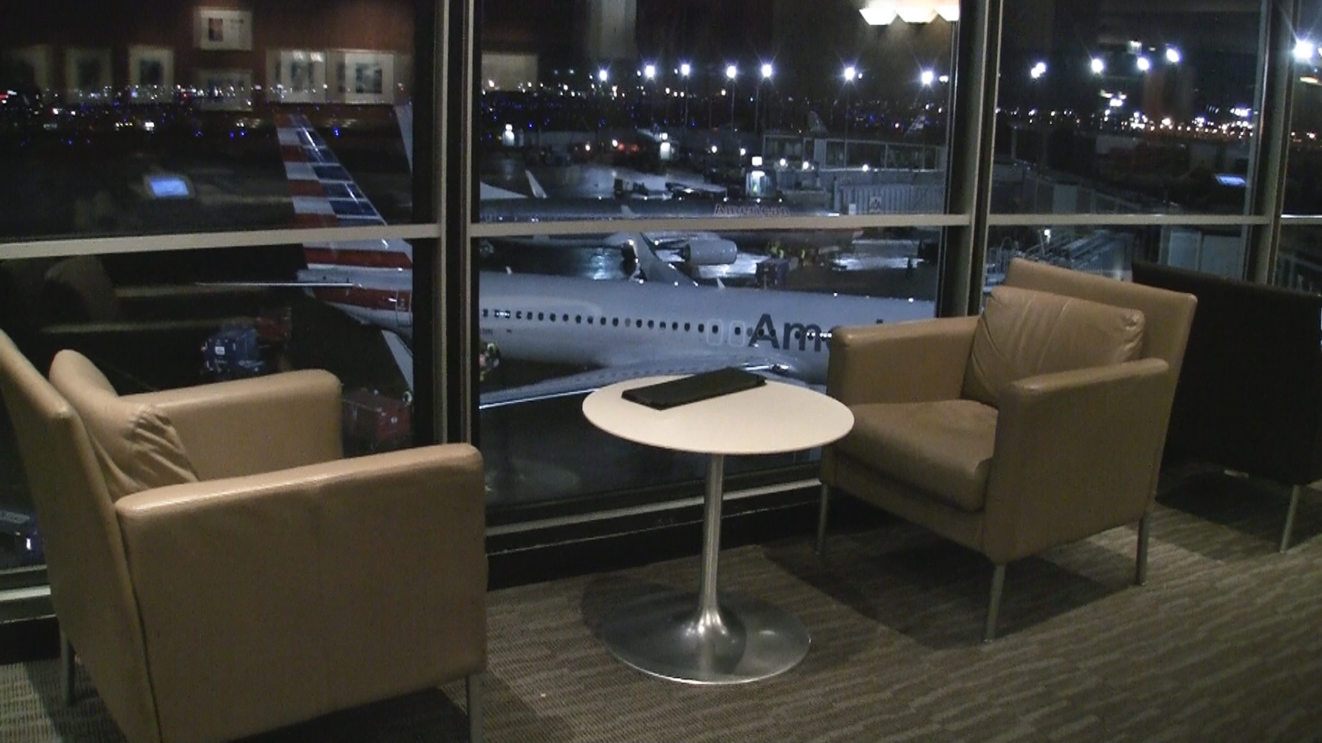 View from American Airlines Admirals Club Chicago