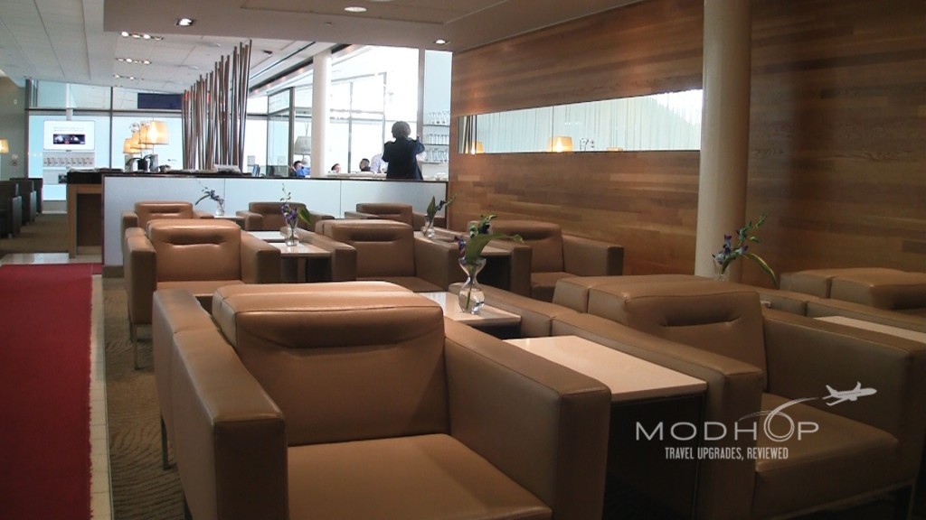 Priority Pass Lounges don't all have the big comfy loaf seating this one does.