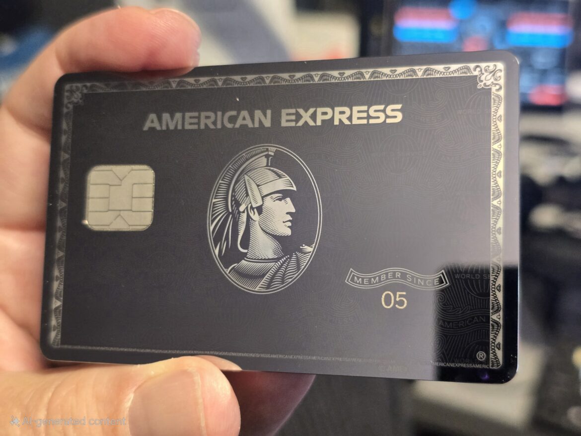New mirrored Amex Platinum