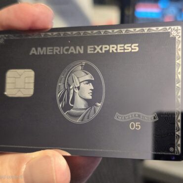 New mirrored Amex Platinum
