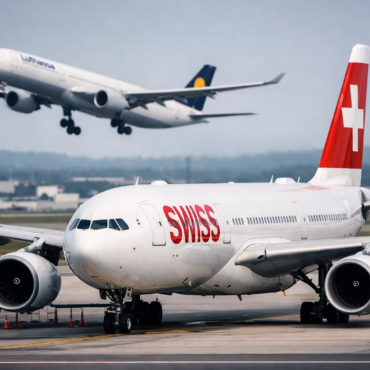 swiss-a330-300-business-class vs lufthansa (AI)