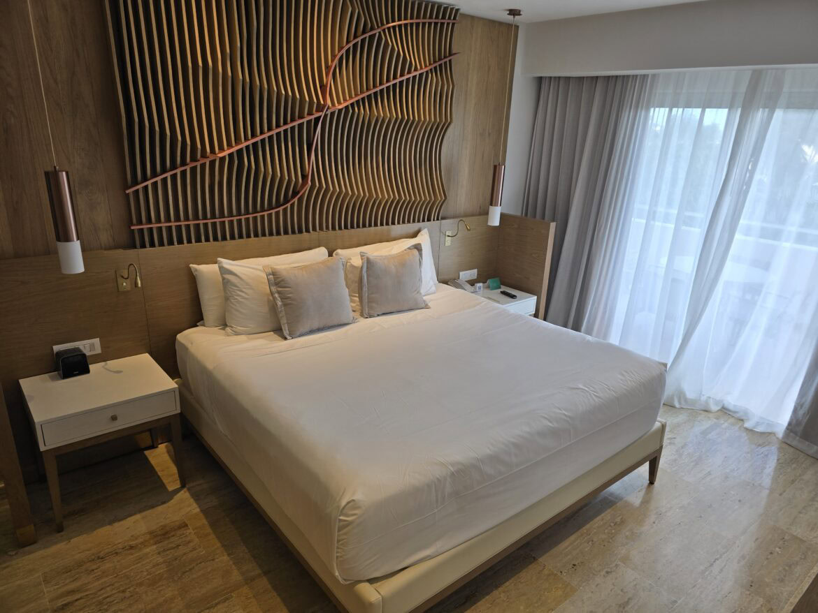 amex platinum hotel status could find you in an upgade like this Master suite at Paradisus Grand Cana in  Punta Cana DR
