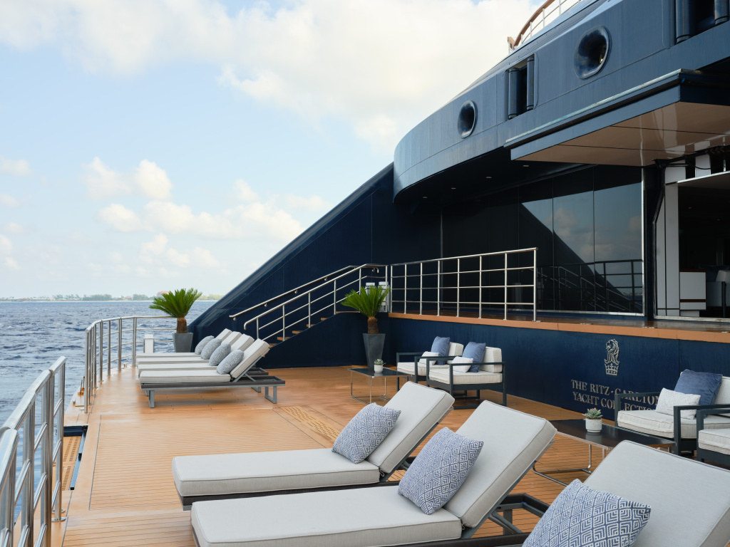 Shared deck. 