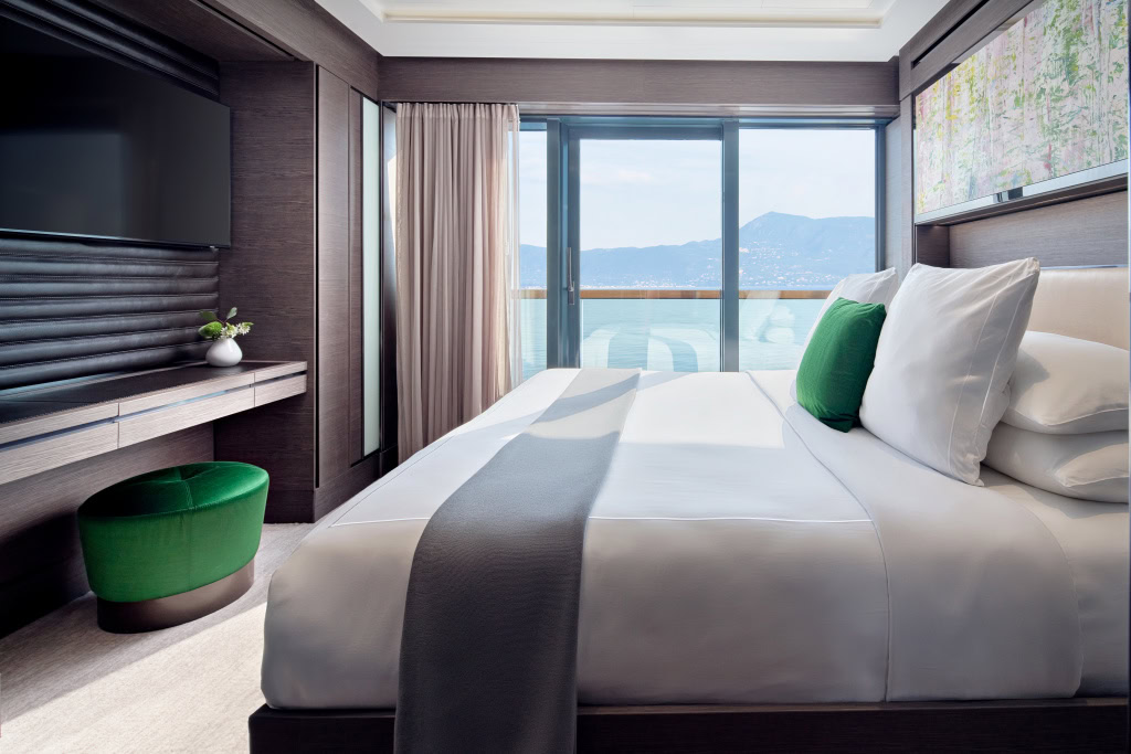 is the ritz-carlton yacht worth it? If a private room with a balcony means something to you then yes.