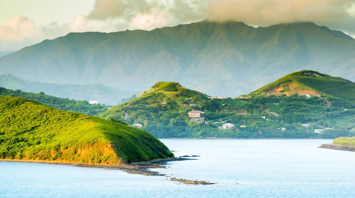 dominica direct flights to beautiful spots like this clear bay
